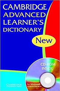 Кембриджский словарь для продвинутых учеников, 1 издание