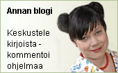 Annan blogi: Keskustele kirjoista - kommentoi ohjelmaa. 