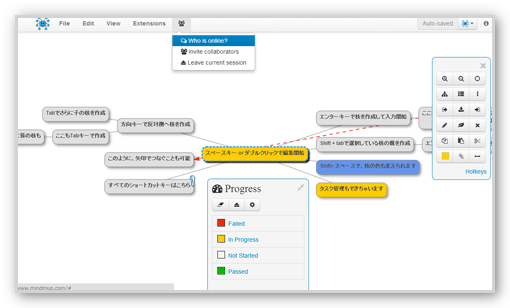 Google ドライブで使える軽快なマインドマップ