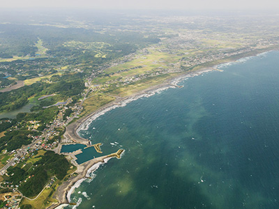 釣ヶ崎海岸サーフィンビーチ