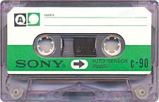 Sony_autosensor_C90_Vechi_Verde_071130 audio cassette tape