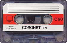 coronet_ln_c90_071201 audio cassette tape