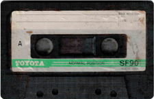 toyota audio cassette tape