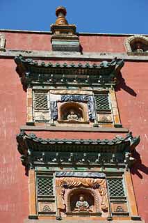 Foto, materiell, befreit, Landschaft, Bild, hat Foto auf Lager,Putuo Zongcheng-Tempel, Tibet, Chaitya, Faith, Buddhistisches Bild