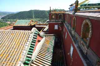 Foto, materiell, befreit, Landschaft, Bild, hat Foto auf Lager,Putuo Zongcheng-Tempel, Tibet, Chaitya, Faith, Rich Frbung