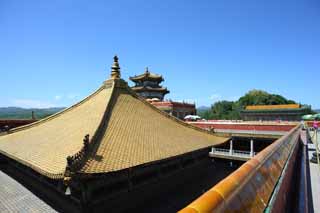 Foto, materiell, befreit, Landschaft, Bild, hat Foto auf Lager,Putuo Zongcheng-Tempel, Tibet, Chaitya, Faith, Rich Frbung