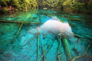 Foto, materiell, befreit, Landschaft, Bild, hat Foto auf Lager,Jiuzhaigou Gohanaumi, , , , 