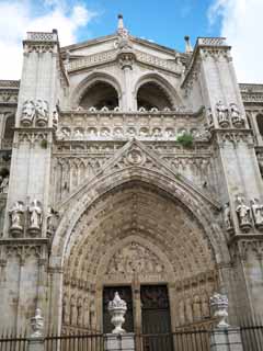 Foto, materiell, befreit, Landschaft, Bild, hat Foto auf Lager,Die Kathedrale von Santa Maria de Toledo, , , , 