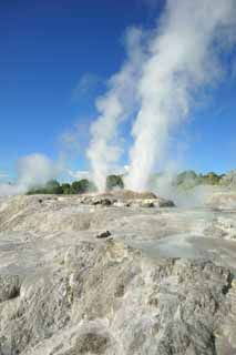 Foto, materiell, befreit, Landschaft, Bild, hat Foto auf Lager,Geysir Pohutu Geysir, , , , 