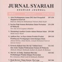 Jurnal Syariah UM