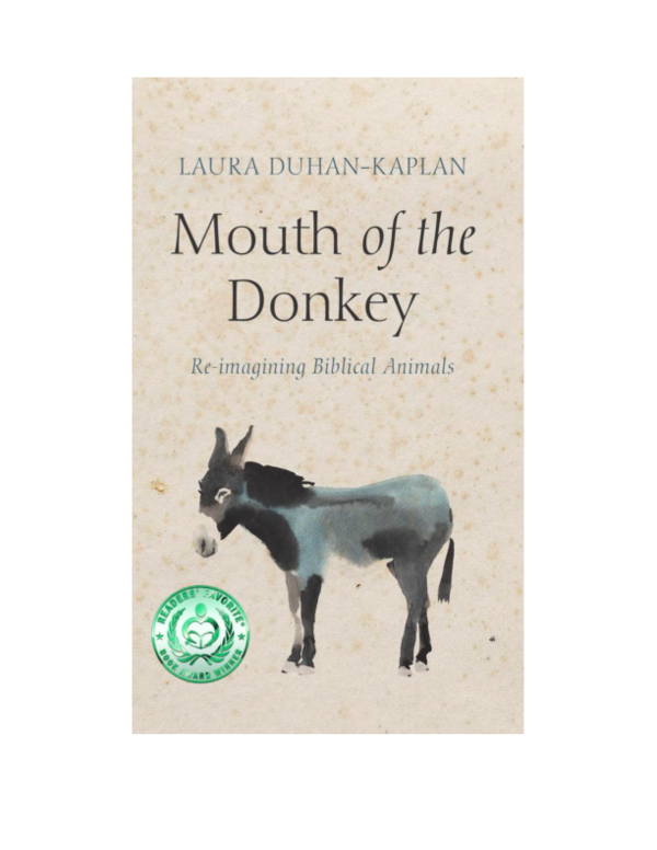 First page of “Mouth of the Donkey: Re-imagining Biblical Animals”