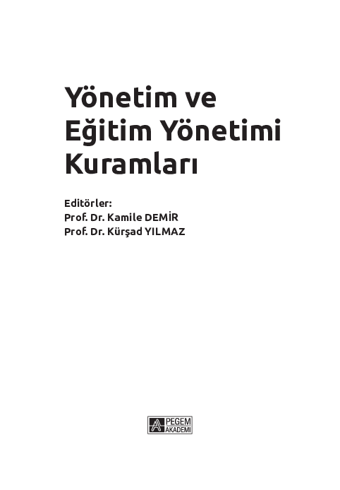 First page of “Öz Belirlenim Kuramı (8. Bölüm)”