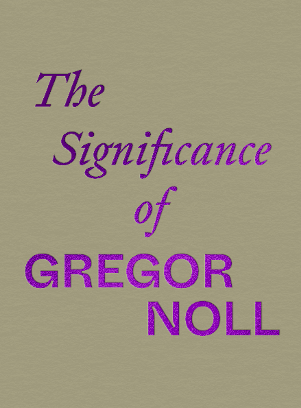 First page of “GUNNEFLO et al The Significance of Gregor Noll”