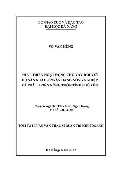 First page of “Bộ Giáo Dục Và Đào Tạo”