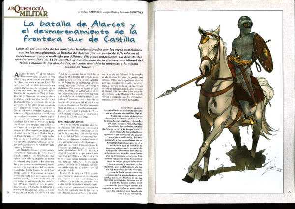 First page of “La batalla de Alarcos”