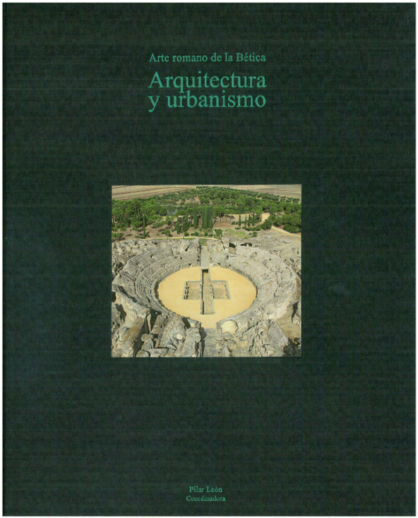 First page of “Arte Romano de la Betica: Arquitectura y Urbanismo.”