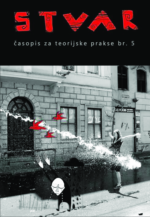 First page of “Časopis za teorijske prakse STVAR 5”