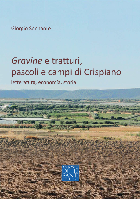 First page of “Gravine e tratturi, pascoli e campi di Crispiano: letteratura, economia, storia”