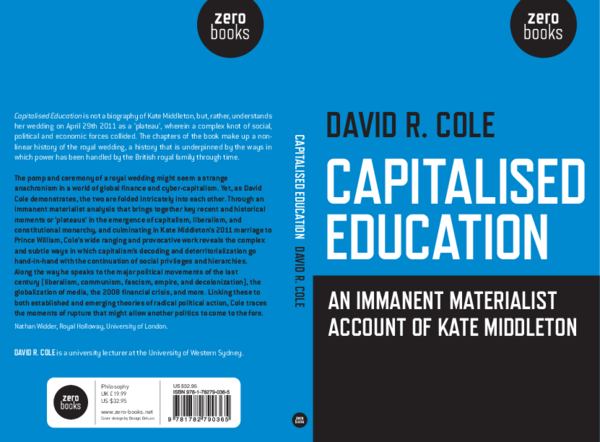 First page of “Capitalised Education: An immanent materialist account of Kate Middleton”