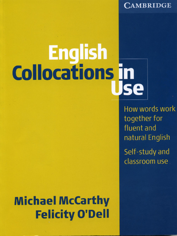 First page of “English Collocations In Use Intermediate”