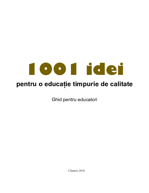 First page of “1001 idei ro (1)”