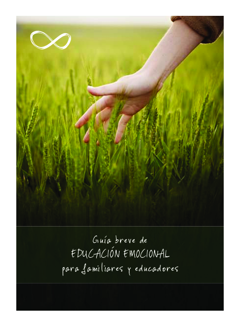 First page of “Guía breve de EDUCACIÓN EMOCIONAL para familiares y educadores”