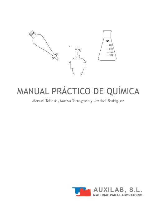 First page of “MANUAL PRÁCTICO DE QUÍMICA”