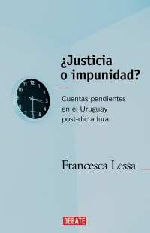 First page of “¿Justicia o impunidad? Cuentas pendientes en el Uruguay post-dictadura”