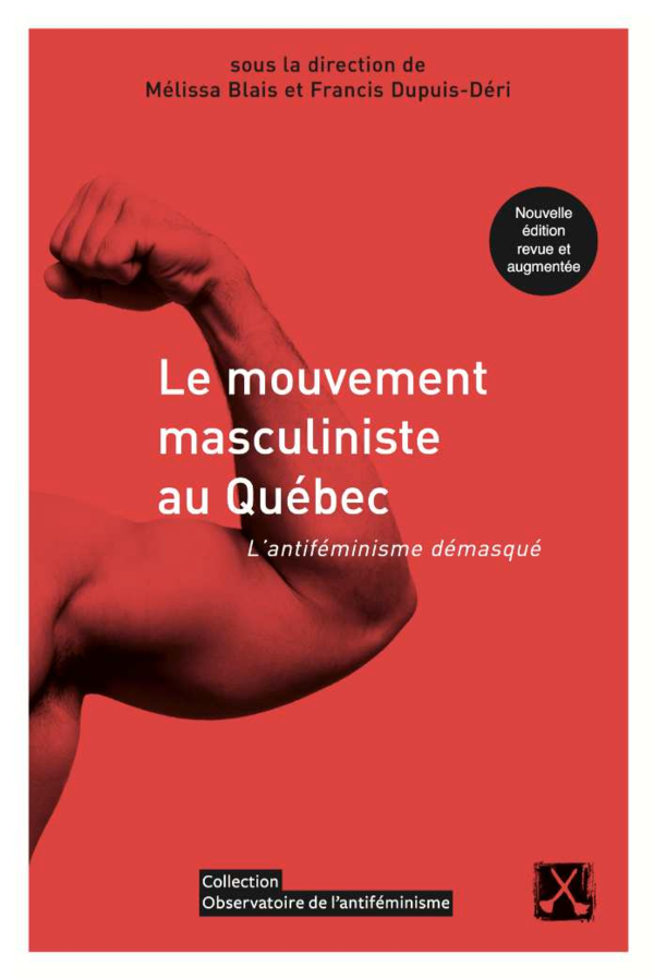 First page of “Le mouvement masculiniste au Québec : L’antiféminisme démasqué”