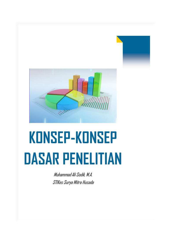 First page of “KONSEP DASAR PENELITIAN”