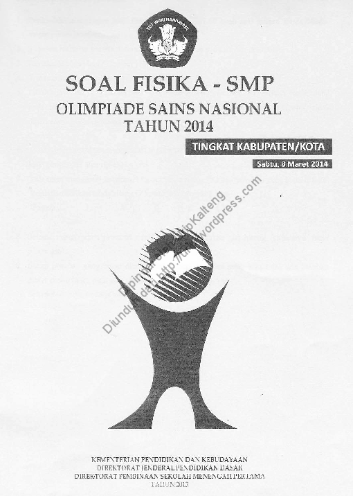 First page of “Soal osn fisika smp”