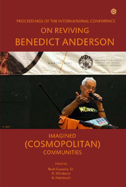 First page of “E-proceedings International Conference on Reviving Benedict Anderson: Imagined (Cosmopolitan) Communities”