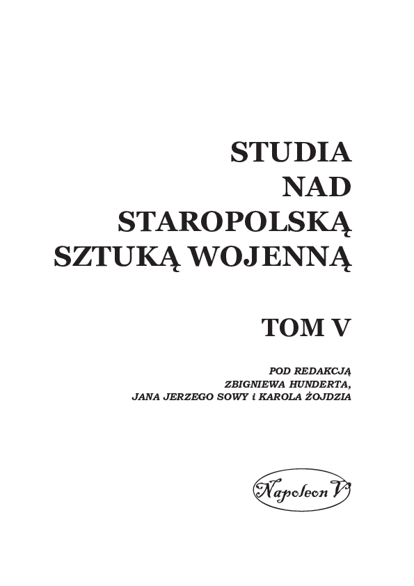 First page of “Jednostki komputowe Adama Mikołaja Sieniawskiego do 1702 r. Część II”