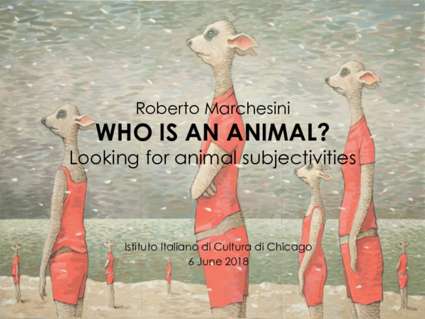 First page of “Who Is An Animal? Looking for animal subjectivities”