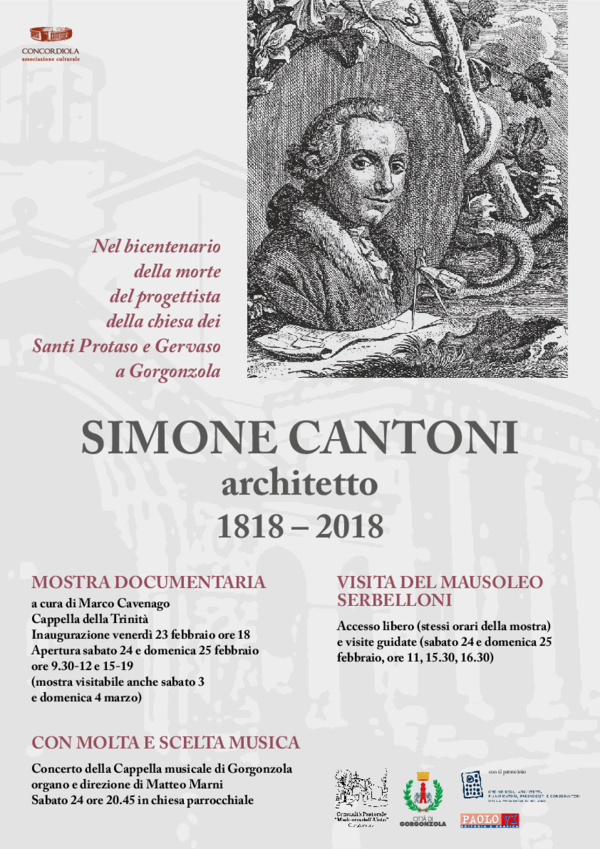 First page of “Simone Cantoni architetto 1818-2018”