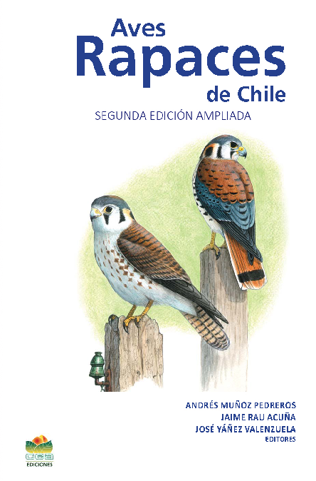 First page of “Aves Rapaces de Chile, Segunda Edición”