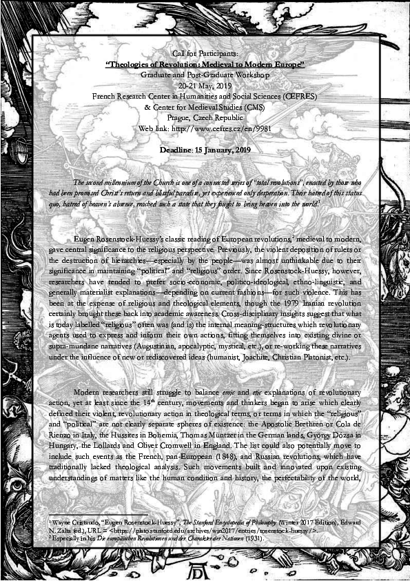 First page of “CFP_Theologies of Revolution.pdf”