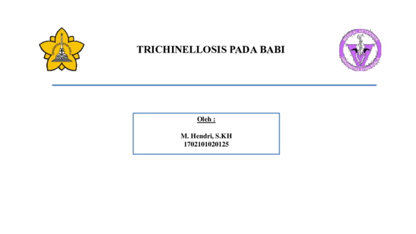 First page of “Trichinellosis spp.pdf”