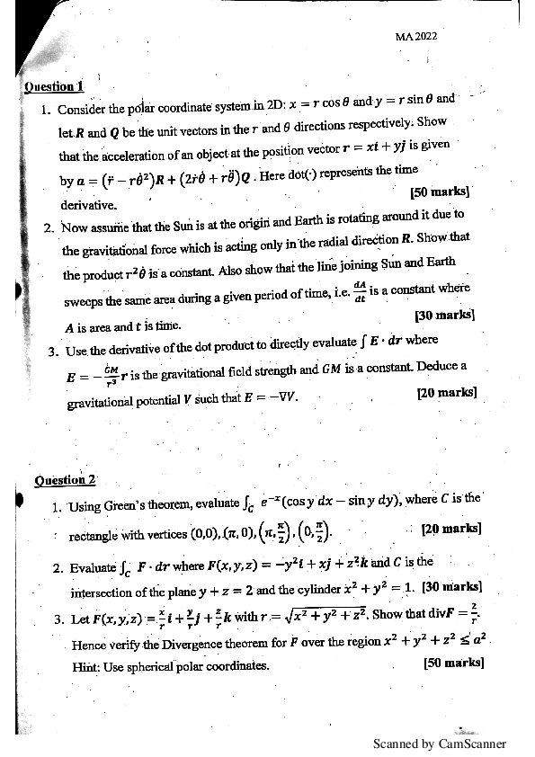 First page of “Calculus”