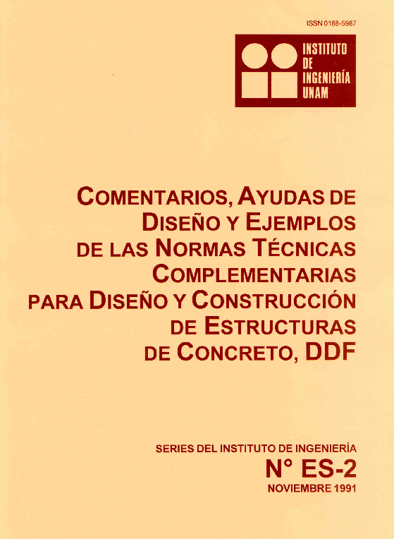 First page of “Diseño de concreto”