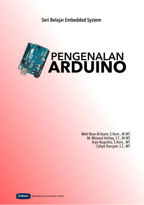 First page of “Seri Belajar Embedded System: PENGENALAN ARDUINO”