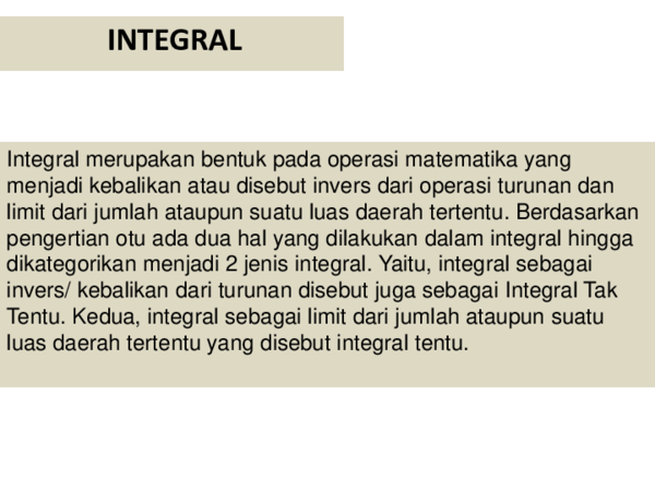 First page of “PPT INTEGRAL”