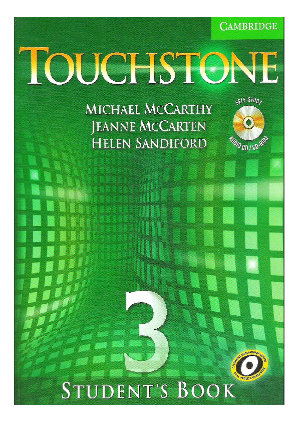 First page of “Student Book Touchstone”