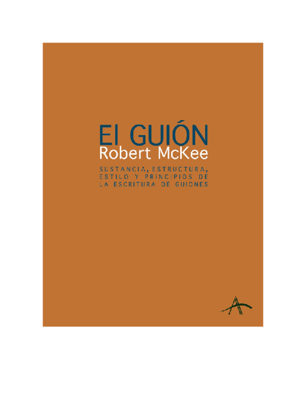 First page of “El Guión Robert Mckee”