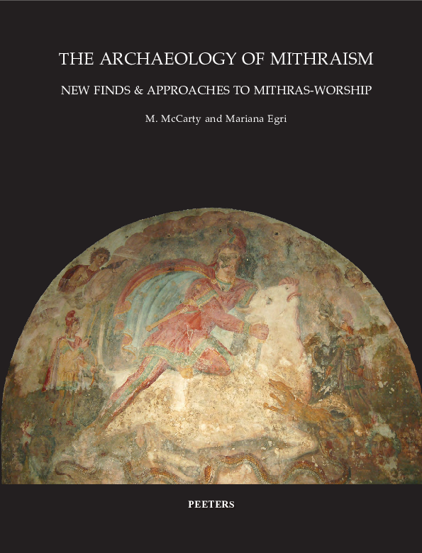 First page of “The Archaeology of Mithraism: New Finds & Approaches to Mithras-Worship”