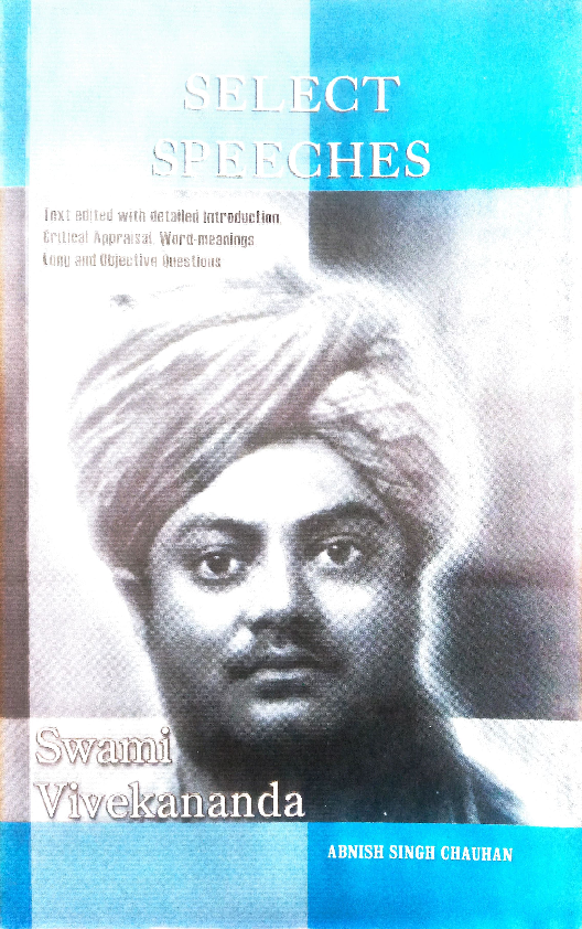 First page of “Swami Vivekananda: Select Speeches”