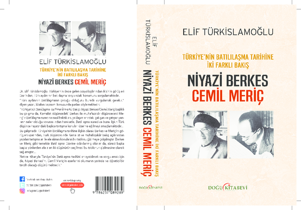 First page of “Türkiye'nin Batılılaşma Tarihine İki Farklı Bakış: Niyazi Berkes/Cemil Meriç”