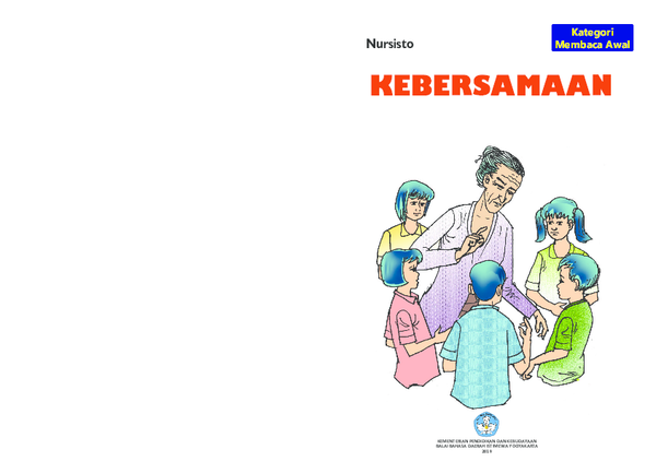 First page of “KEBERSAMAAN Bacaan Anak”