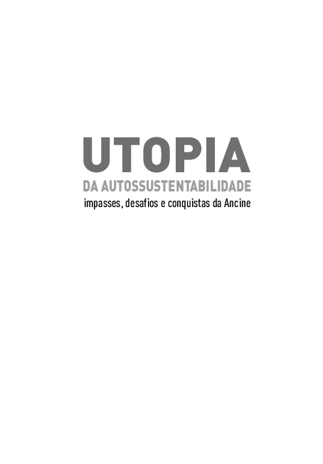 First page of “Utopia da Autossustentabilidade: impasses, desafios e conquistas da Ancine”