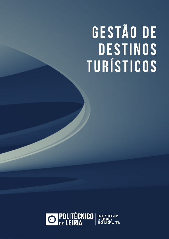 First page of “Gestão de Destinos Turísticos”